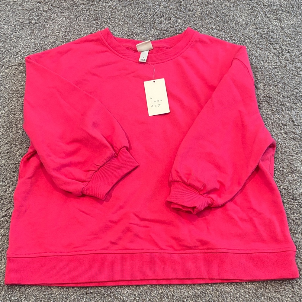 Pink Crewneck Sweatshirt